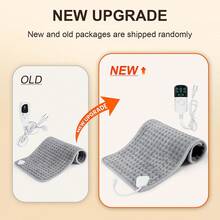 Electric Heating Pad 12''x24'' -9-Level Temperature Control, Speed Timed Portable Home Waist And Neck Protection, Soft Flannel Electric Blanket Suitable For The Back, Neck, Shoulders, Knees, Arms And Legs, Please Do Not Fold The Electric Blanket And Be Sure To Ensure The Controller Has Adequate Ventilation. - Xem 3