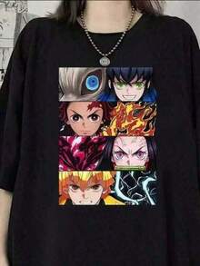 Men Outdoor Tees & Tanks - Black - View 1