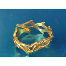 An Adjustable Ring - Stylish And Unique Design, Luxurious Alloy Fashion Piece, Inspired By Vintage Style - 金色 - 查看 2