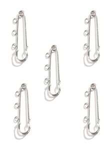 5pcs DIY Iron Brooch Pins, Suitable For Jewelry Making