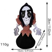 Plush - Adorable Rag Doll With Big Eyes, Braided Hair, Colorful Outfit, Soft Cuddly Cushion, Kawaii Gift For Children And Collectors, 1 Piece