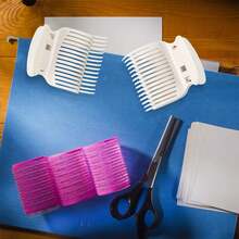 6/12 Pieces Hot Roller Hair Curler Claw Clips Replacement For Small, Medium, Large And Jumbo Rollers Holding Women Hair Section Styling,Hair Care,Hair Accessories,Hair Pins Elegant Hair Claws Fashion Hair Clips - Multicolor - View 6