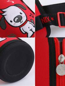 Pipi Bear Print Crossbody Portable Water Bottle Insulated Sleeve - Multicolor - View 4