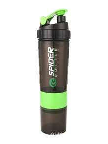 1 bình nước thể thao, cốc lắc 3 lớp dùng cho bột protein ở nhiệt độ thấp, thích hợp cho tập luyện thể dục, du lịch ngoài trời và làm quà tặng, quà sinh nhật. - Nhiều màu - Xem 13