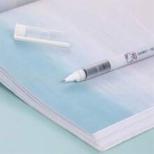 Sanrio 【正版】6支装三丽鸥Hello Kitty卡通直筒速干圆珠笔，可爱针管盒装，0.5毫米学生高性价比考试毛笔，办公学习用品