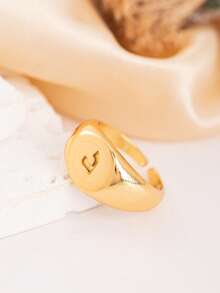 1枚定制儿童阿拉伯字母戒指，精致个性化礼物