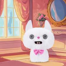 Spin Master Búp bê nhồi bông Alley Cats Series 9 inch, búp bê quái vật xấu xí ngộ nghĩnh với hàm răng giống người, phù hợp cho trẻ em, thanh thiếu niên, người lớn và những người yêu mèo, nhà sưu tập búp bê nhồi bông. - Pete gai - Xem 8