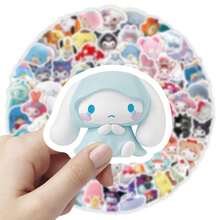 104 Sheets Cute Sanrio Doll Character Stickers Adorable Themed Decals For Journal DIY Craft Decor - 104PCS - View 4