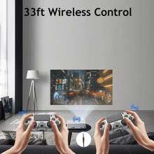 P-4 Controller Wireless, Dual Vibration/6-Axis Motion Control/3.5mm Audio Jack/Multi Touch Pad/Share Button, P-4 Controller Compatible With P-4/Slim/Pro/PC - 淺灰色 - 查看 2