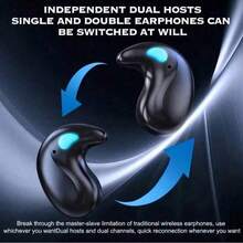 New X55 Pro Sleeping Bluetooth Earbuds Wireless Bluetooth Earphones Waterproof Hi-Fi Stereo Earpods With Mic Fro All Smartphone - Multicolor - View 8