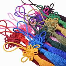 1/5/10个丝质丝线中国流苏，吊坠装饰，幸运东方吊坠，缎面丝绸中国结，手工丝质流苏，情人节礼物，朋友礼物，家居装饰，汽车挂饰，DIY工艺装饰（随机混装） - 中國結 - 查看 1