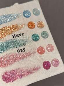 Polvo de arte de uñas con cristales de sal marina, polvo de brillo ultrarrefinado para escarchar uñas, manualidades para uñas, diseño de copos de nieve - Multicolor - Ver 7