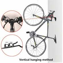 1PC Antler Bike Wall Mount, RIGHT Bike Mounting Kit/Bike Hooks For Hanging Bicycles In Home Or Garage - Compatible With Mountain, Road, Hybrid Bike - Default - View 4