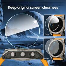 3pcs Ultra-Clear Tempered Glass Screen Protector, Compatible With Garmin Fenix 7/7X/7S Series | Bubble-Free, 9H Hardness, Scratch-Resistant - 3PCS - View 5