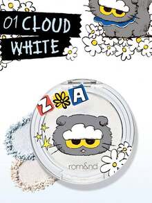 Rom&nd Polvo iluminador Romand 01, edición limitada de colaboración, crea un efecto de maquillaje radiante natural, proporciona un acabado de piel luminosa, textura suave y difuminable, apto para resaltar el rostro y el Body. 6g/0.21oz. - 01 - Ver 10