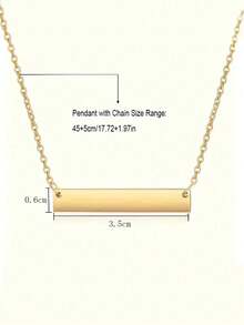 Anpassat namnhalsband; Vänskaps- och alla hjärtans dag-present; Personligt halsband i rostfritt stål; Festpresent; Mode, Höstmode, Casual, Retro, Minimalistisk; Anpassad, Personlig, Unik; Idealisk present; Flickvän, Mamma, Henne, Mor- och farföräldrar; Årsdag, Födelsedag, Vardagskläder, Bal, Mors dag, Alla hjärtans dag, Praktisk och moderiktig, Charmig klänning - Multifärgad - Visa 5