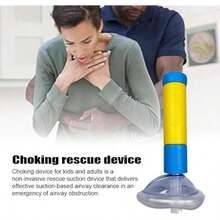 Dispositivo De Rescate por Asfixia para Y Adultos con 2 Dispositivo Antiasfixia Dispositivo De Emergencia por Asfixia Kit para El Hogar, Kids,Air Safe Asfixia,Dispositivo Anti atragantamiento - / - Ver 3