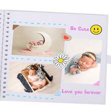 1 Cuốn Album Lưu Niệm 60 Trang (30 Tờ), Album Lưu Niệm Giấy Kraft Dùng Làm Sổ Lưu Niệm Đám Cưới và Kỷ Niệm, Album Lưu Niệm Gia Đình Tự Làm - Dùng Để Tự Làm Giấy Thủ Công, Quà Giáng Sinh (Màu Đen) - Màu trắng - Nhỏ - Đóng hộp - Xem 5