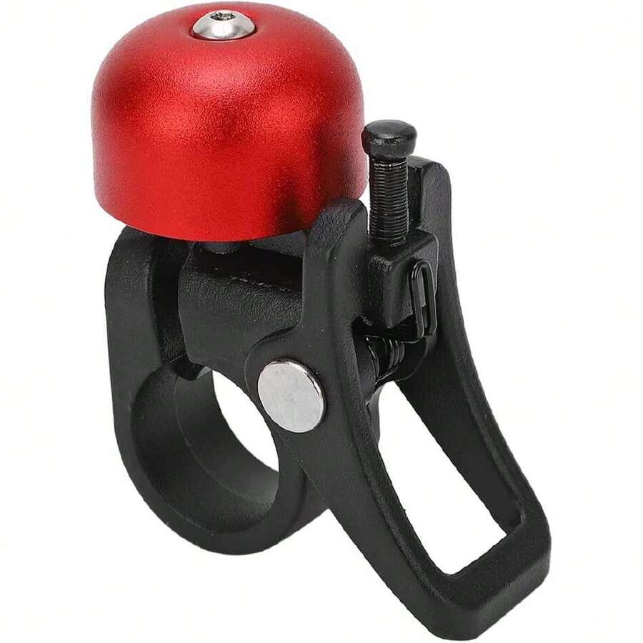 Timbre de Bocina para Manillar de Bicicleta, Aleación de Aluminio de Sonido Nítido de Timbre de Scooter Ligero para Scooter Eléctrico,39944107 - Gris - Ver 1