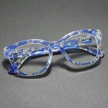 New Asymmetrical Polygon Design Glasses For Elderly 9007 - A - View 19