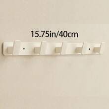 1pc Aluminum 4-Hook Coat Rack, Storage Hooks, Wall-Mounted Storage Hooks, Retro Style Coat/Key Hooks (White/Grey, 1/3/4/5/6 Hooks), Suitable For Bathroom, Kitchen And Entryway, Bathroom Decor And Accessories, Coat Rack, Aluminum 4-Hook Coat Rack, Wall-Mounted Storage Hooks, Retro Style Coat/Key Hooks, Suitable For Bathroom, Kitchen And Entryway (Black, 3/4/5/6 Hooks) - Multicolor - View 21