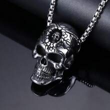 Collar cruz hombre colgante cruz acero inoxidable hombre joyería masculina - como en la foto - Ver 8