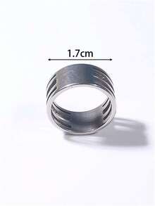 1pc Stainless Steel Easy Open Split Ring Tool, Jewelry Making Tool, Split Ring Opener, Suitable For DIY Jewelry Making - Multicolor - View 9