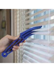 1. Reusable Window Cleaner - Easy To Use And Washable - Suitable For Blinds, Curtains, Etc. - Detachable And Washable Duster, Household Crevice Cleaning Brush, Air Conditioner Vent Cleaning Brush, Venetian Blind Cleaning Tool - Multicolor - View 2