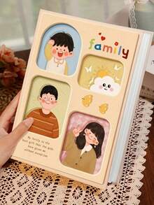 1 Album kỷ niệm Hoàng tử và Công chúa, Album kỷ niệm sự lớn lên của bé, Ảnh in 3 inch (Có thể chứa 200 ảnh, Sổ lưu trữ kèm album kỷ niệm) - Album ảnh kỷ niệm - Xem 8