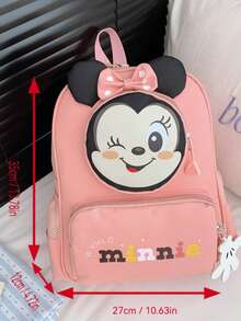 Disney Student Backpack, Kindergarten Backpack, Mickey Mouse Backpack, Mini Chest Bag, Travel Bag, Multi-Function Storage Bag, Fashion Coin Purse, Cartoon Handbag - Multicolor - View 4