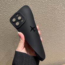 Handyhülle für  16/16Plus/16Pro/16ProMax/ 15/15Plus/15Pro/15ProMax/ 14/14Plus/14Pro/14ProMax/ 13/13Pro/13ProMax/ 12/12Pro/12ProMax/ 11/11Pro/11Pro Max/Schmutzresistent Persönlichkeit Anti-Fall - Schwarz - Übersicht 1