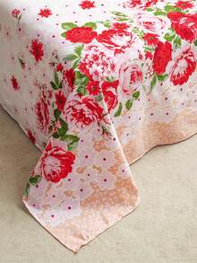 1 bộ ga trải giường/chăn trải giường in họa tiết năng động, không phai màu, thân thiện với da, thoải mái, có thể giặt máy, phù hợp cho phòng ngủ gia đình, phòng khách, giường ngủ trưa ở văn phòng, ký túc xá sinh viên, du lịch ngoài trời. - Nhiều màu - Xem 5