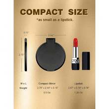 Compact Mirror Bulk, Round  Mirror For Purse, Set Of 4 (White),39799235 - 白色 - 查看 2