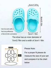 Bộ 2 đôi giày mini đục lỗ dùng làm đạo cụ chụp ảnh cho mèo, thiết kế tối giản cổ điển, cũng có thể dùng làm đồ chơi gặm và đồ chơi dễ thương cho mèo. - Nhiều màu - Xem 2