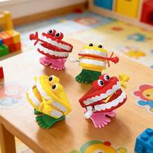 1/2/4/6/8/12/18/24pcs Wind-Up Walking Teeth Toys, Funny Teeth Toys, Prank Toys, Birthday Party Favors, Gift Bag Fillers, Piñata Fillers, Random Colors And Styles, Christmas Novelty Gifts, Walking Toys, Stress Relief Toys, Fun Gifts, Toys, Sensory Toys, Party Favor Bag Fillers, Sensory Toys, Stress Relief Toys - Random Colors and Styles - View 11