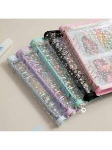 Kpop Photocard Binder Protective Card Sleeves Kpop Photocard Holder Book, A5 Binder Photocard Album - Multicolor - View 4