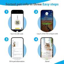 Elastic Cat Collar With Support Compatible With Apple Airtag, Light And Comfortable, Ultra Elastic Necklaces For Cats, Kittens And Puppies, 7.5-12.5 Inches Does Not Contain Airtag QR ID TAG