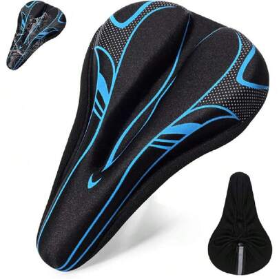 Asiento para Bicicleta Funda para Sillín de Bicicletas Super Suave, Cubierta de Sillín Acolchada y Gruesa, Accesorio Bicicleta, Espuma, Sillín Gel Montaña,39944063