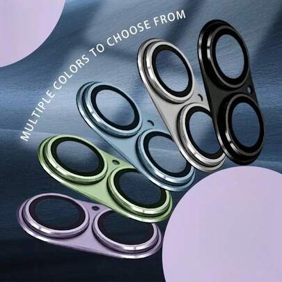 Armor Lens Film, Compatible With IPhone 17, Metal Armor Lens Film, Metal Frame Tempered Glass Lens Protector, Lens Protector Pad, Mobile Phone Accessories, Mobile Phone Protection, Camera Shield, Mobile Phone Lens Protection, Phone Case Friendly, Minimalist Shield, Streamlined Design, Scratch-Resistant Glass, Sturdy Shield, Smartphone Users, Photography Enthusiasts