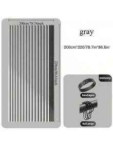 1件装可折叠窗帘隔断（不含杆），四季皆宜的装饰挂布，适用于房间隔断、出租房、卧室、客厅等场景，高端设计