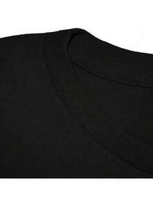 ABSOLUTELY NOT Letter Printed T-Shirts, Casual Short-Sleeved T-Shirts And 100% Spring And Summer Fashion Women'S Top T-Shirts. - 黑色1 - 查看 3