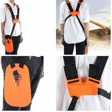 Correa Recortadora Grande de Doble Hombro de Lujo para Cortacsped, Accesorios - como se muestra en la figura - Ver 1