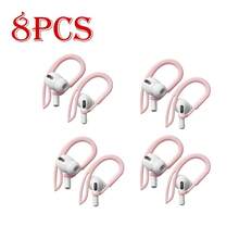 8pcs Bluetooth Earphone Ear Hooks, Sports Anti-Lost Ear Hooks, Transparent Anti-Lost Ear Hooks, Non-Slip Silicone Material, Compatible With Apple Pro Bluetooth Earphones - Multicolor - View 12