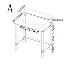 1pc Acrylic Console Table, Transparent Sofa Side Table, Narrow Design, Unique Minimalist Style, Suitable For Living Room, Hallway, Entryway, Foyer