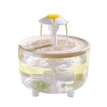 1 Peça Bebedouro Fofo para Gatos Floral - Modelo Flor com Água Circulante, Bomba de Água Cor Aleatória - 1,5L - Visão 6