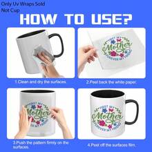 Bộ 12 miếng dán hình trái tim và hoa, thiết kế "BEST MOM" (Mẹ yêu quý nhất) nhân Ngày của Mẹ, decal chuyển nhiệt UV DTF, với họa tiết hoa nhiều màu sắc và khả năng chống trầy xước 3D, decal vinyl, thích hợp dán lên cốc thủy tinh, ly, tủ lạnh - Decal chất lượng cao, nhãn dán nghệ thuật DIY. - Nhiều màu - Xem 6