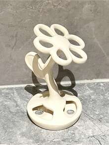 クリエイティブフラワーセラミック歯ブラシホルダー 電動歯ブラシホルダー、またはメイクブラシや鉛筆の収納ラック、バスルームドレッサー収納ラック - 新年モデル バスルーム、寮、学校に適合 バレンタインデーのギフトとしても理想的な選択肢です 2つ購入した方がコストパフォーマンスも良いでしょう - マルチカラー - チェックする 12