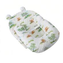 2pcs/Set Newborn 0-3 Months Anti-Spit Milk Inclined Pillow, 3pcs Breathable Infant Anti-Spitting Milk Pad, Suitable For All Seasons