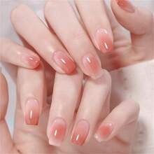 Nail Art Gradient Stamping Pen, Gradient Tie Dye Brush Silicone Head Dip Powder Stamping Nail Tool, Multi-Functional Nail Tie Dye Tool, Nail Art Brush - Multicolor - View 5