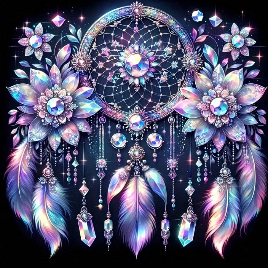 5D DIY钻石画艺术套装，送给爱好者的完美礼物，全圆形亚克力钻石